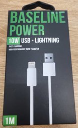 Show details for Baseline lightning cable 10W Picture of Baseline lightning cable 10W